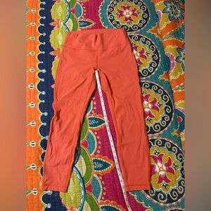 lululemon athletica Vibrant Orange Kids Leggings